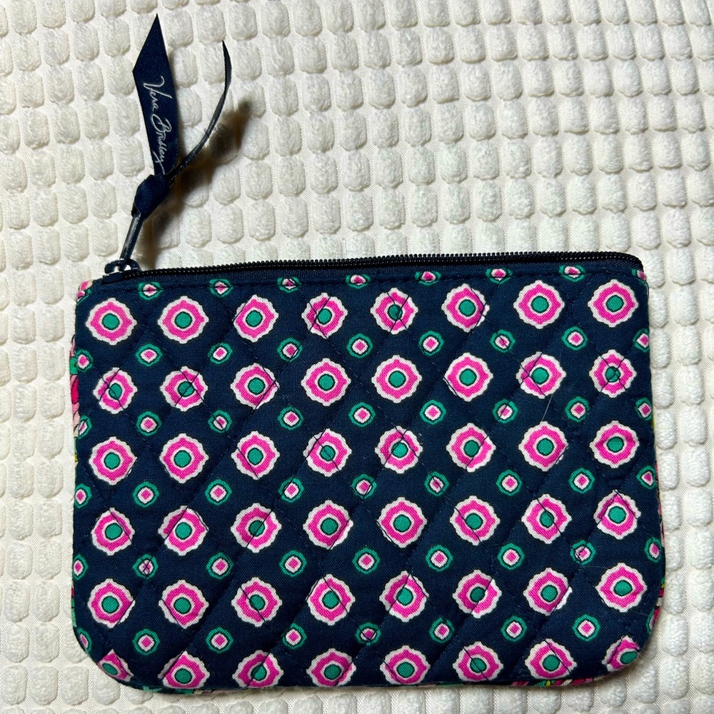 Vera Bradley Petal Dots Zipper Case